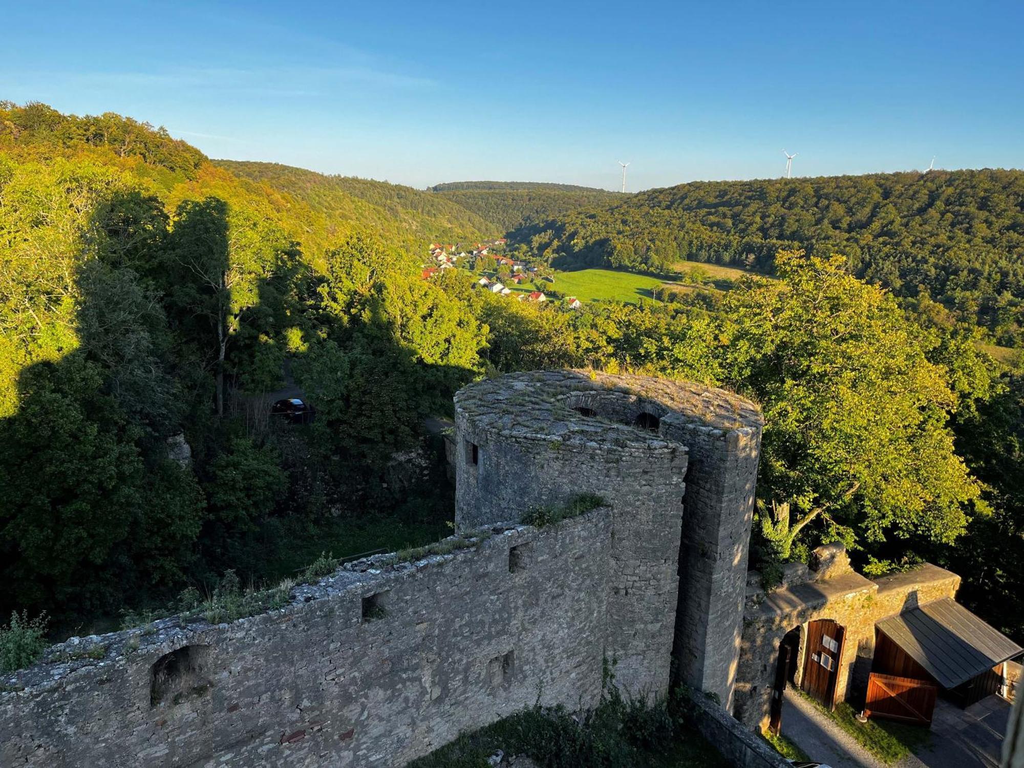 Angernest Appartement Elfershausen Buitenkant foto