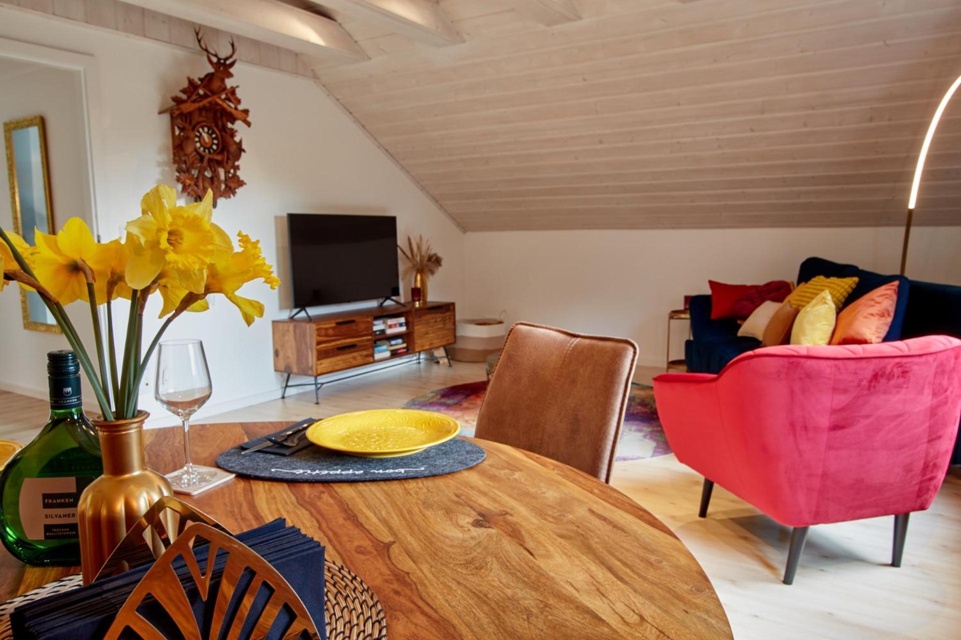 Angernest Appartement Elfershausen Buitenkant foto